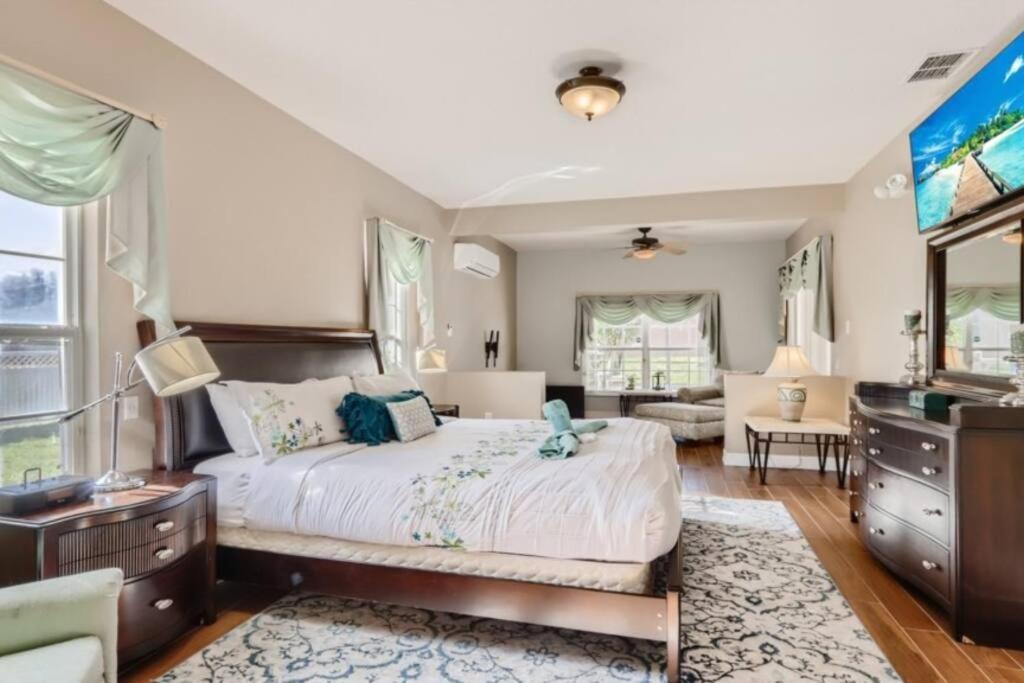 The Marvel Mansion 5Br Pool Home Near Disney World 奥兰多 外观 照片