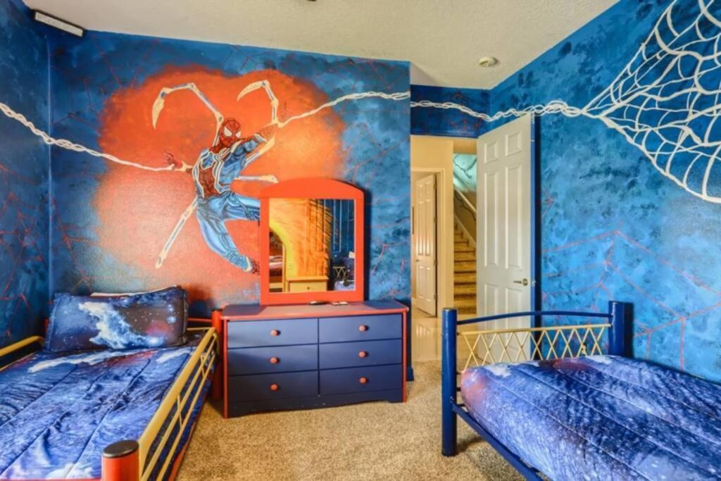The Marvel Mansion 5Br Pool Home Near Disney World 奥兰多 外观 照片