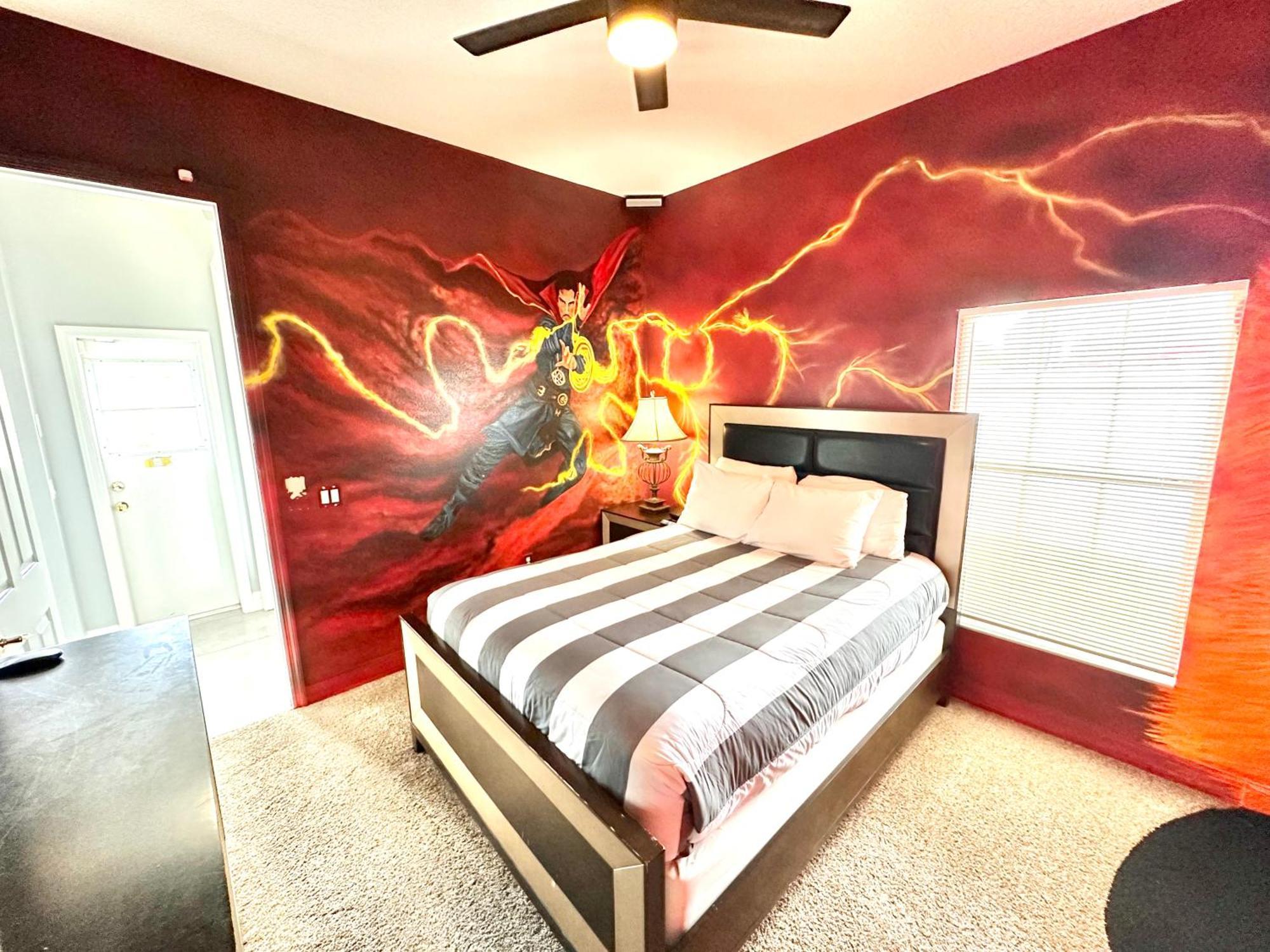 The Marvel Mansion 5Br Pool Home Near Disney World 奥兰多 客房 照片